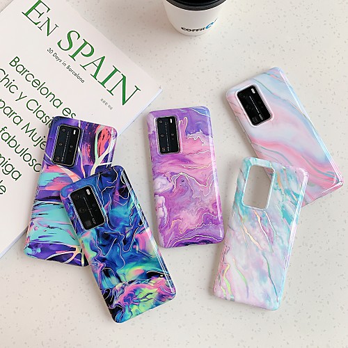 

Phone Case For Huawei Back Cover HUAWEI P40 HUAWEI P40 Pro Huawei P20 Huawei P20 Pro Huawei P20 lite Huawei P30 Huawei P30 Pro Huawei P30 Lite Huawei Mate 20 lite Huawei Mate 20 pro Pattern Marble TPU