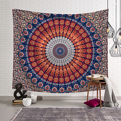 

Mandala Bohemian Wall Tapestry Art Decor Blanket Curtain Hanging Home Bedroom Living Room Dorm Decoration Boho Hippie Psychedelic Floral Flower Lotus Indian