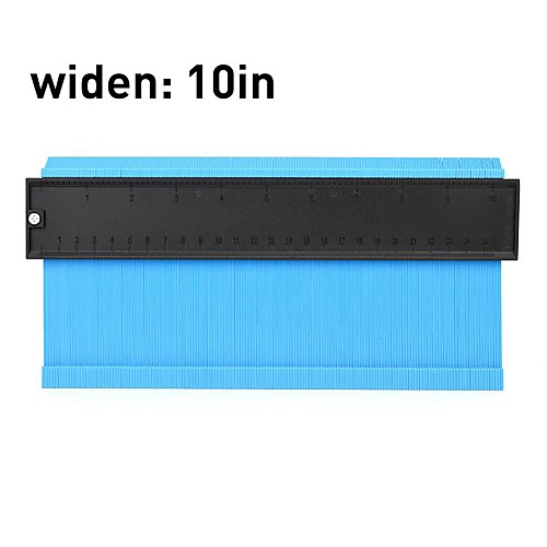 

Upgraded Widening Contour Gauge Duplicator 10 Inch Profile Gauge Shape Duplicator Copying Tool