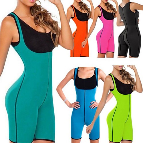 

Body Shaper Sweat Waist Trainer Corset Sauna Suit Sports Neoprene Gym Workout Exercise & Fitness Running Stretchy Slimming Weight Loss Tummy Fat Burner For Women Waist & Back Leg Abdomen