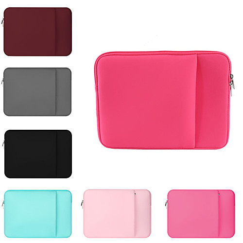 

11.6 Inch Laptop / 12 Inch Laptop / 13.3 Inch Laptop Sleeve / Tablet Cases Polyester Textured / Plain for Men for Women for Business Office Waterpoof Shock Proof