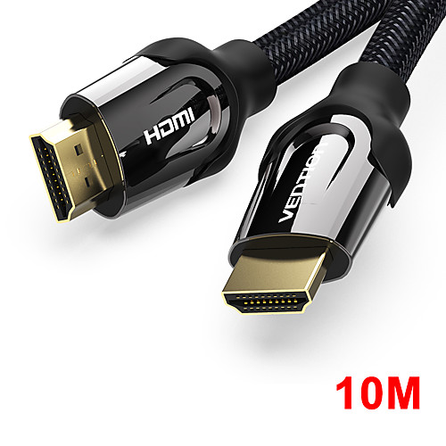 

Vention HDMI-compatible Cable HDMI-compatible Switch Cable for Xiaomi Mi TV Box PS4 Spliiter Swicther 4K@60Hz HDMI-compatible to HDMI-compatible 2.0 Audio Cable HDMI-compatible Cable 10m