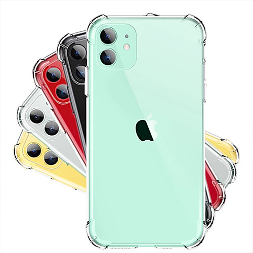 

Case For iPhone 12 / iPhone 12 Mini / iPhone 12 Pro Max Shockproof / Ultra-thin / Transparent Back Cover Transparent TPU iPhone12 Pro Case