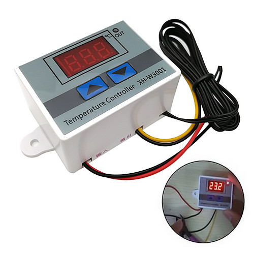 

Digital Temperature Controller Microcomputer Thermostat Switch Probe Multifunctional Digital Thermostat Control Switch