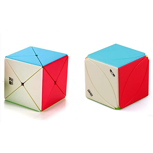 

Speed Cube Set 2 pcs Magic Cube IQ Cube 222 Speedcubing Bundle 3D Puzzle Cube Stress Reliever Puzzle Cube Stickerless Smooth Office Desk Toys Kid's Adults Toy Gift