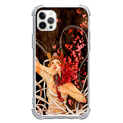 

Chinese Style Phone Case For Apple iPhone 12 iPhone 11 iPhone 12 Pro Max Unique Design Protective Case Shockproof Back Cover TPU