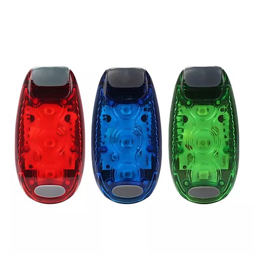

Outdoor Bike Light Mini Portable Helmet Light 2pcs MTB Road Bike Bicycle Warning Taillight Water Repellent Hanging Running Lights