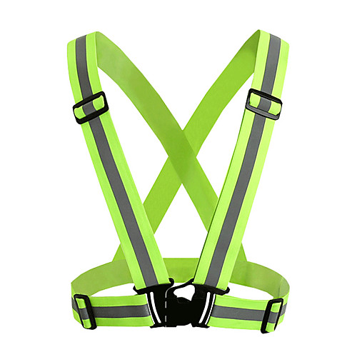 

Reflective Vest Safety Vest Running Gear Adjustable Breathable Durable Class 2 High Visibility Reflective Strip Portable Lightweight Comfy Versatile for Running Cycling / Bike Jogging Dog Walking Men