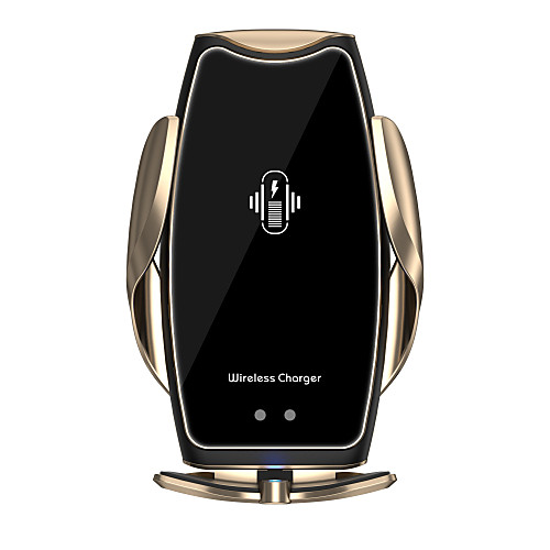

A8 Car Fast Wireless Charger Magnetic Automatic Clamping Fast Charger Universal for Mobile Phones Air Vent Mount Phone Holder