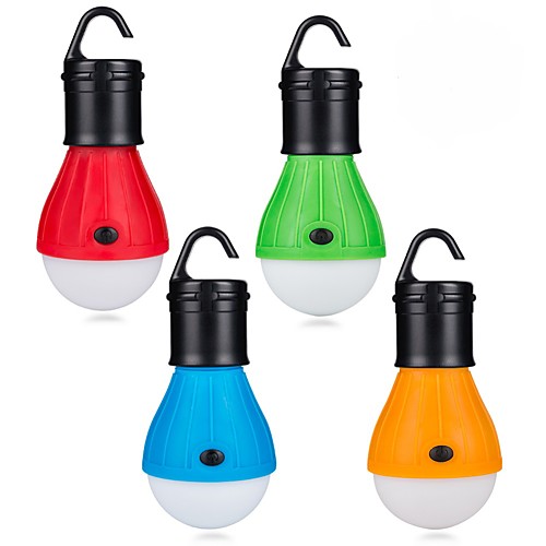 

Outdoor Portable Lantern Mini Tent Light 3 Modes LED Bulb Emergency Lamp Hand-held Work Light Waterproof Hanging Hook Camping Flashlight