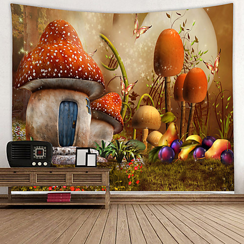 

Garden Theme / Fairytale Theme Wall Decor 100% Polyester Modern Wall Art, 150100 cm Decoration
