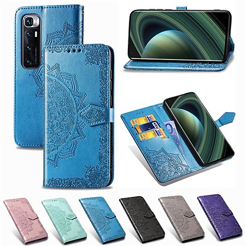 

Case For Xiaomi Poco X3 NFC Mi 10 Ultra Wallet Card Holder with Stand Full Body Cases Solid Colored PU Leather Case For Redmi 9A 9C Redmi 10X Pro 5G Note 9 Pro Mi Note 10 Lite Poco F2 Pro K30 Pro Zoom