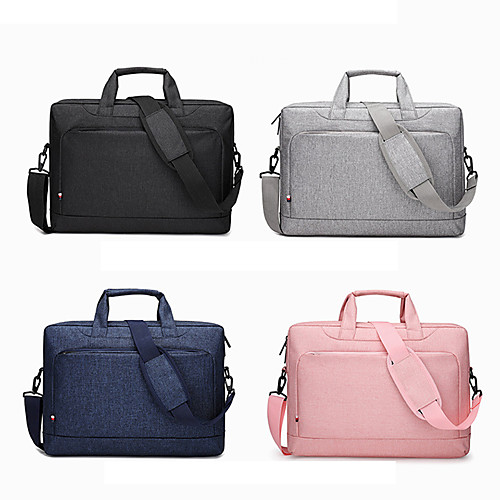 

13.3 Inch Laptop / 14 Inch Laptop / 15.6 Inch Laptop Sleeve / Shoulder Messenger Bag / Briefcase Handbags Oxford Fabric Solid Colored / Textured for Men for Women for Business Office Waterpoof Shock
