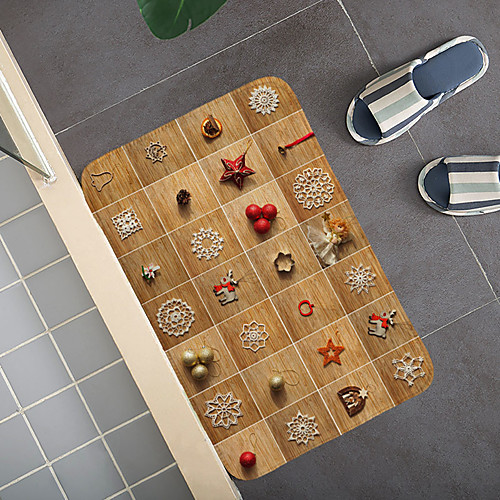

Bathroom Bath Mats Creative Absorbent Bathroom Rug Coral Velve New Design