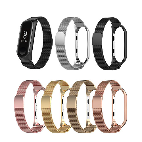 

Smart Watch Band for Xiaomi 1 pcs Milanese Loop Stainless Steel Replacement Wrist Strap for Xiaomi Band 4 Xiaomi Band 5