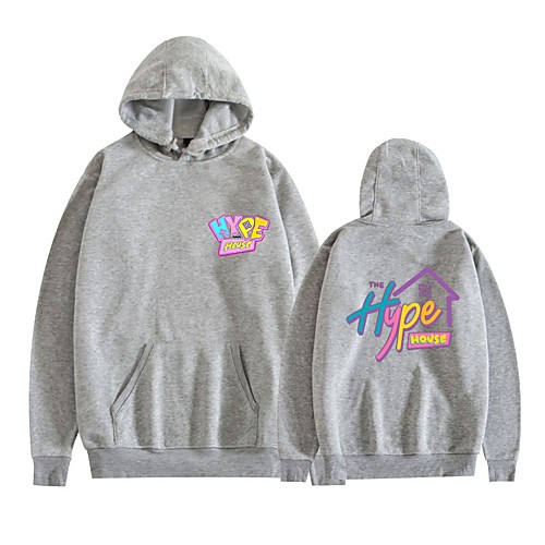 

Inspired by Cosplay Hype House Hype House Hoodie Polyster Top For Unisex