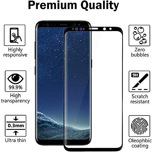 

2-Pack Tempered Glass Screen Protector For Galaxy S21 Ultra Case-friendly No-Bubbles Easy-To install Anti-Fingerprint Full-coverage Screen Protector For Samsung Galaxy S21/S20Plus /S10plus/S8/S8Plus