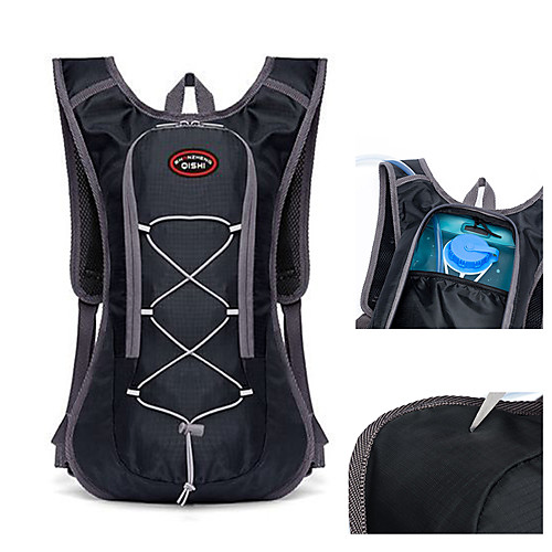 

5 L Hydration Backpack Pack Wearable Lightweight Outdoor Climbing Running Nylon Blue Pink Green / Yes