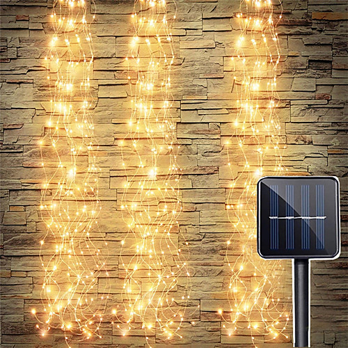 

Solar Lights Outdoor Solar Power Vines Branch LED Flexible String Holiday Light Waterproof for Outdoor Garden Patio Fence Tree Decor LED Fairy Branch Lights Xmas New Year Lighting Lamp IP65 1 Set