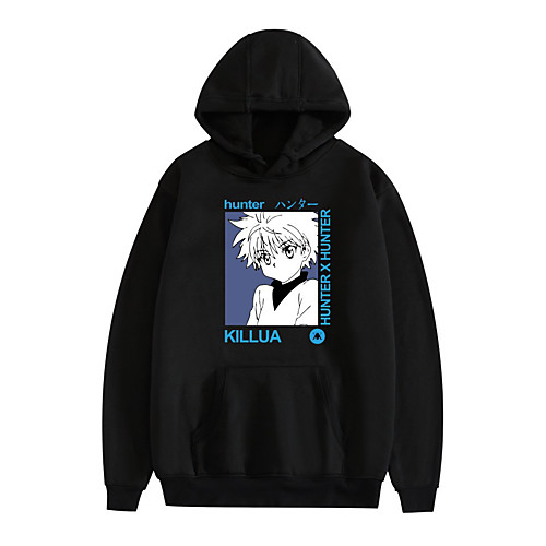 

Inspired by Hunter X Hunter Killua Zoldyck Cosplay Costume Hoodie Polyester / Cotton Blend Graphic Printing Hoodie For Women's / Men's