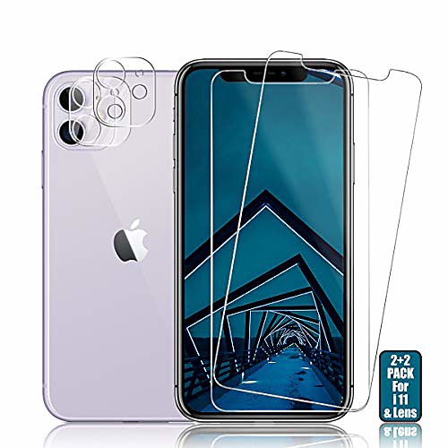

2-PCS Screen Protector2-PCS Camera Lens For iPhone 12pro max/mini HD Clear Tempered Glass 9H Anti-Scratch 3D Curved Accuracy no-Bubble Film For iPhone 11/iPhone 11pro max/iPhone X/XS max/XR/7/8 Plus