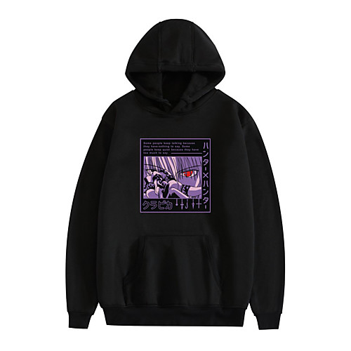 

Inspired by Hunter X Hunter Kurapika Cosplay Costume Hoodie Polyester / Cotton Blend Graphic Printing Harajuku Graphic Hoodie For Women's / Men's