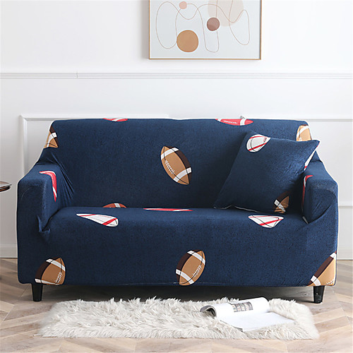 

Sofa Cover Romantic Yarn Dyed Polyester / Cotton Blend Slipcovers