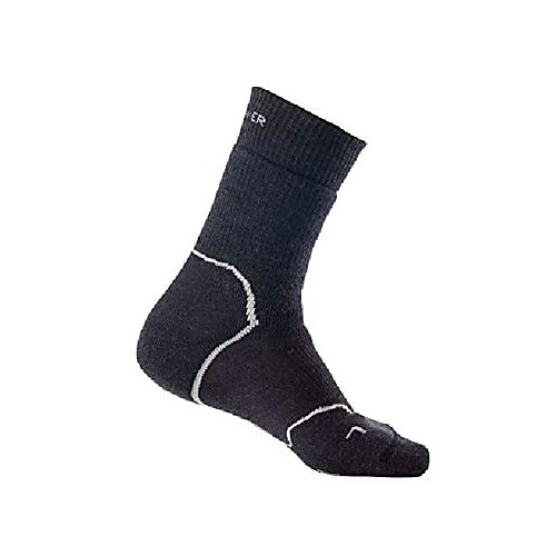 

men's hike heavy crew merino socks - jet/twister/black, x-large