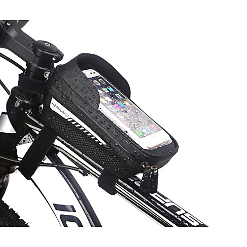 

1 L Bike Frame Bag Top Tube Touch Screen Reflective Cycling Bike Bag EVA Bicycle Bag Cycle Bag