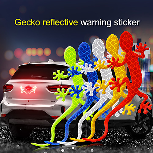 

White / Yellow / Red Car Stickers Cartoon Car Tail Stickers / Light Stickers Stickers