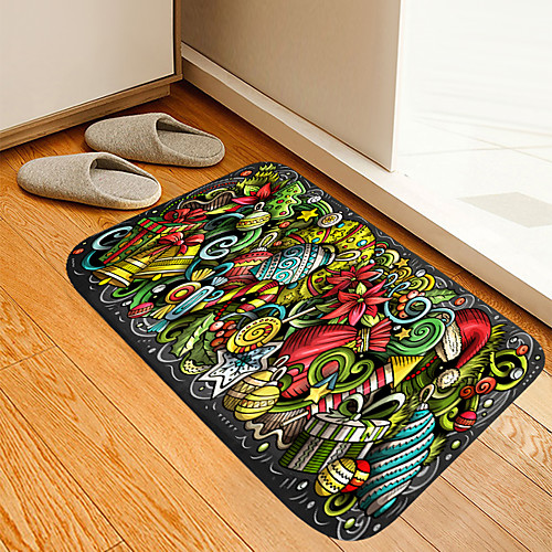 

Bathroom Bath Mats Novelty Absorbent Bathroom Rug Nonwoven New Design