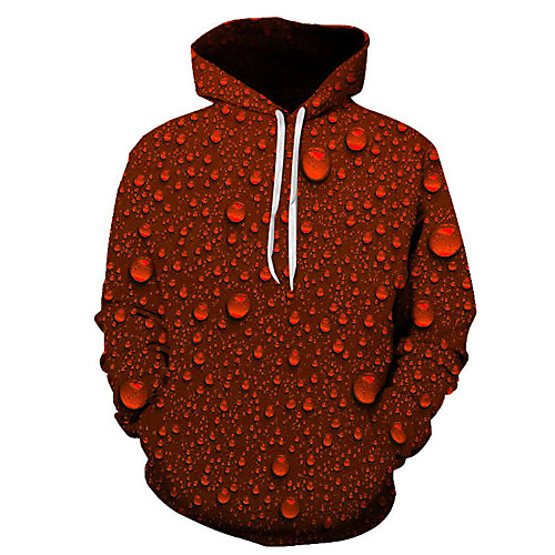 

Men's Plus Size Pullover Hoodie Sweatshirt Print Graphic 3D Hooded Going out Club 3D Print 3D Print Casual Hoodies Sweatshirts Long Sleeve Green Red Navy Blue