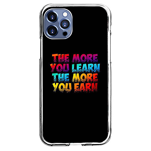 

Word / Phrase Phone Case For Apple iPhone 12 iPhone 11 iPhone 12 Pro Max Unique Design Protective Case and Screen Protector Shockproof Back Cover TPU