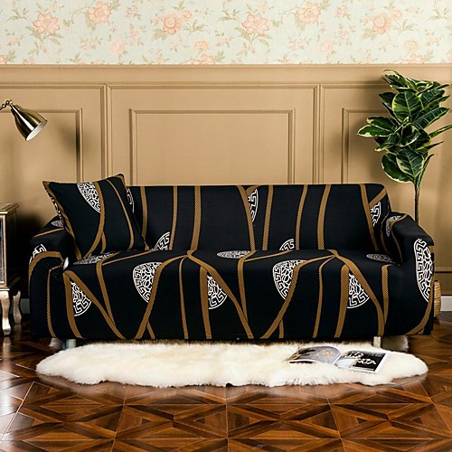 

1-Piece Sofa Cover Soft Stretch Slipcover Fabric Super Fit for 1~4 Cushion Couch Armchair/Loveseat/Three Seater/Four Seater/L shaped sofa,Easy to Install(1 Free Cushion Cover)