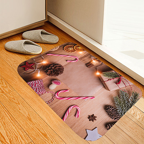 

Bathroom Bath Mats Novelty Absorbent Bathroom Rug Nonwoven New Design