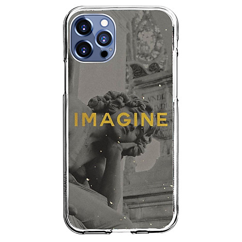 

Word / Phrase Phone Case For Apple iPhone 12 iPhone 11 iPhone 12 Pro Max Unique Design Protective Case and Screen Protector Shockproof Back Cover TPU