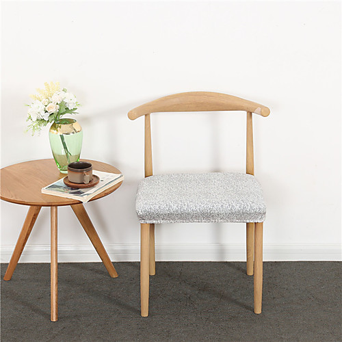 

1 Piece Dining Chair Seat Covers, Stretch Fitted Dining Room Upholstered Chair Seat Cushion Cover, Removable Washable Furniture Protector Slipcovers