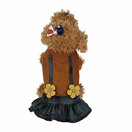 

dog dresses dog princess tutu, pet flower sling skirt, small pet dog cat puppy dress skirt clothes apparels