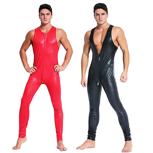 

Zentai Suits Skin Suit Ninja Adults' Cosplay Costumes Cosplay Halloween Men's Solid Color Halloween Carnival Masquerade / Leotard / Onesie