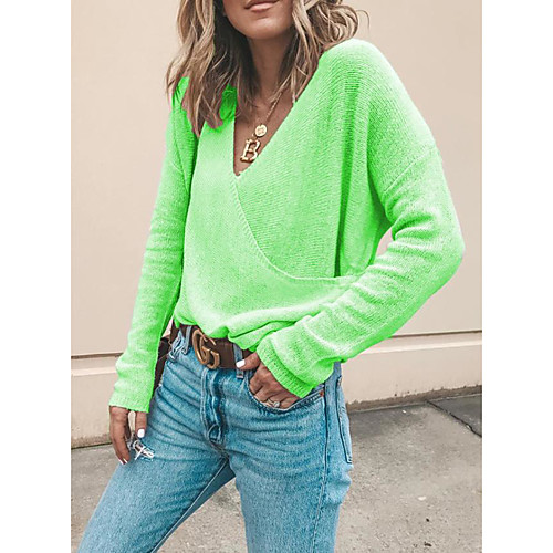 

Women's T Shirt Dress Tee Dress Short Mini Dress Blue Purple Yellow Green White Long Sleeve Solid Color Print Fall Winter Round Neck Casual 2021 S M L XL XXL 3XL 4XL 5XL