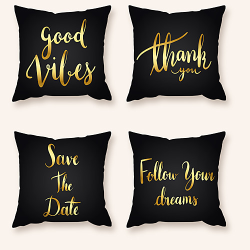 

Cushion Cover 4PC Short Plush Soft Decorative Square Throw Pillow Cover Cushion Case Pillowcase for Sofa Bedroom 45 x 45 cm (18 x 18 Inch) Superior Quality Machine Washable