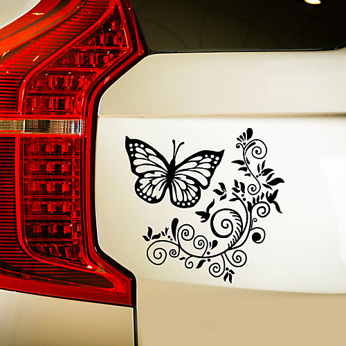 

Flower Rattan Butterfly Sticker Toilet Sticker Refrigerator Personalized Sticker Car Hood Rear Window Car Glass Customization 2827CM