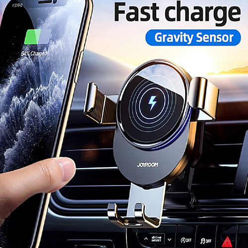 

Joyroom JR-ZS212 Car Phone Holder Wireless Charger 15W Qi Wireless Charger Car Mount Intelligent Infrared For Air Vent Mount For IPhone