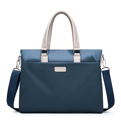 

Men's Bags Oxford Cloth Nylon Shoulder Messenger Bag Laptop Bag Briefcase Zipper Daily Outdoor Handbags Baguette Bag Black Blue