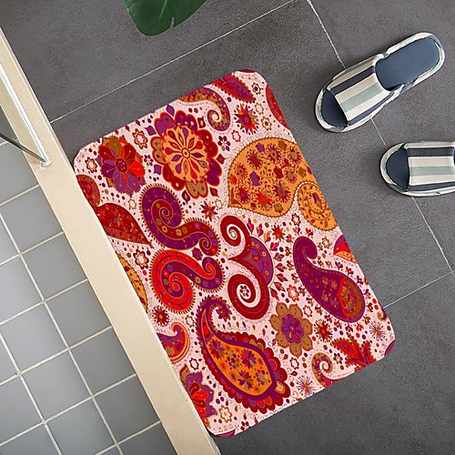 

Middle Eastern Arabian Wind Pattern Carpet Door Mat Bedroom Living Room Carpet Study Room Carpet Kitchen Bathroom Anti-slip Mat