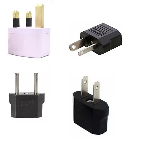 

European Euro EU US AU Converter UK 3Pin Power Socket Travel Plug Adapter Converter Wall Charger Adapter Connector