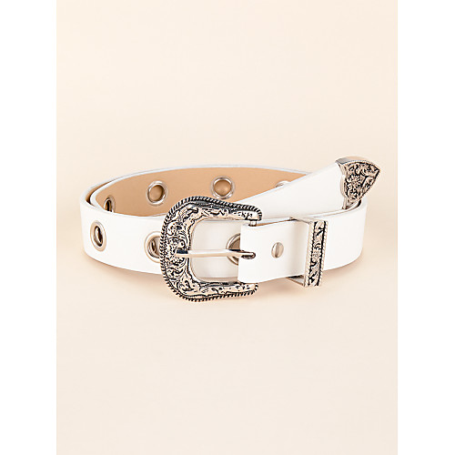 

Women's Waist Belt Other Leather Type Belt Solid Colored / Party / Work