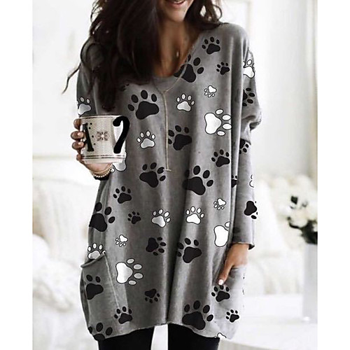

Women's Hoodie Sweatshirt Graphic V Neck Daily Casual Hoodies Sweatshirts Loose Blue