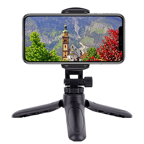 

Phone Holder Stand Mount Bed Desk Cell Phone Phone Tripod Stand Adjustable 360°Rotation ABS Phone Accessory iPhone 12 11 Pro Xs Xs Max Xr X 8 Samsung Glaxy S21 S20 Note20
