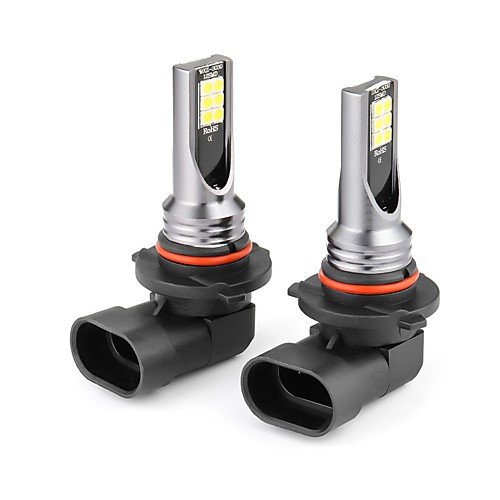 

2pcs H8 H9 H1 H3 Led H4 H7 H11 9005 HB3 9006 HB4 Car CSP LED Fog Headlight Bulbs 6000K White Auto Fog Lamp Day Running Light
